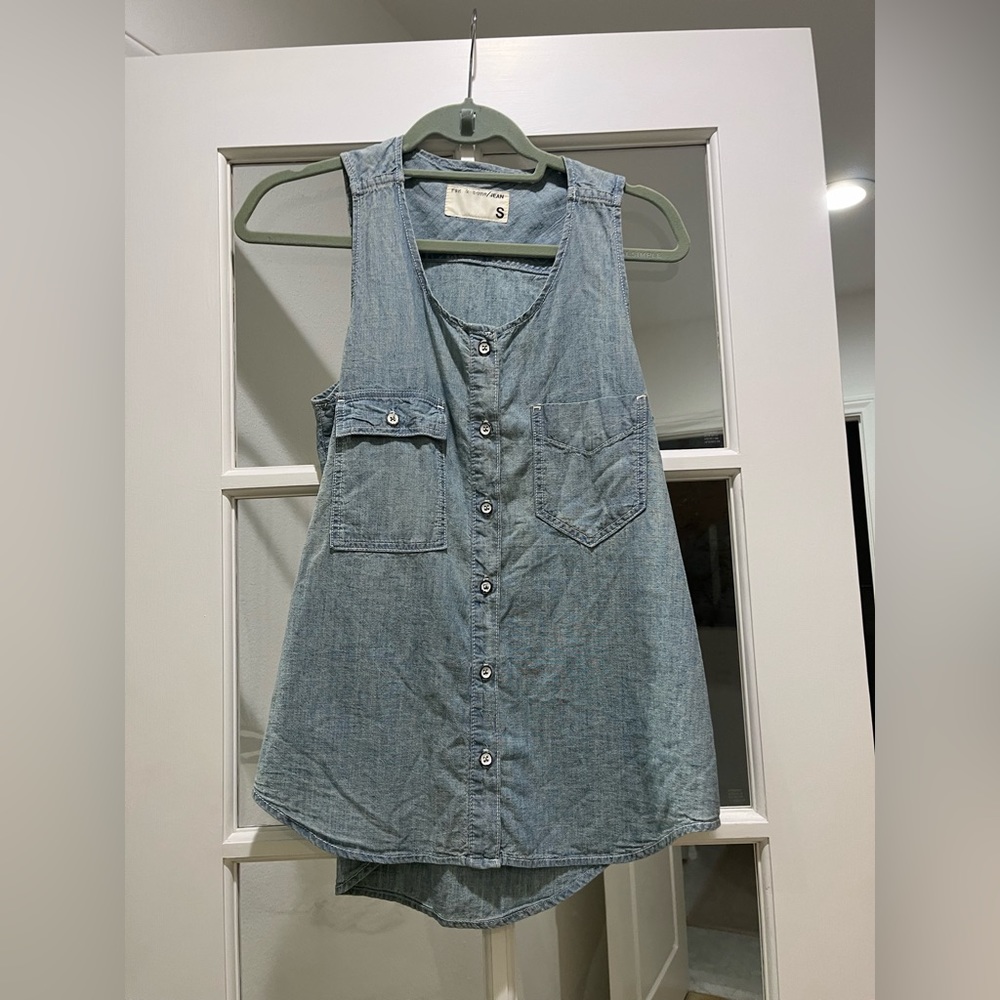 Rag and bone top tank top denim